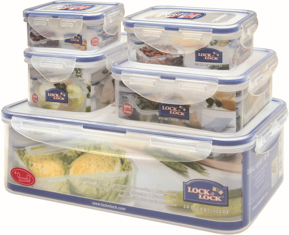 Lock&Lock Food storage container set 5 pieces. HPL83305