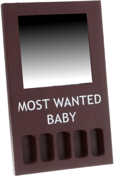 VER B.V. Baby Picture Frame Most Wanted Baby