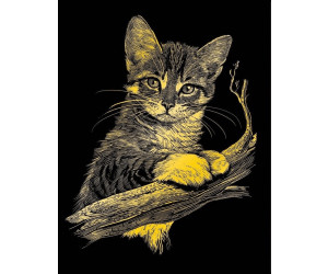 Neu MAMMUT Spiel und Geschenk Sequin Art Blue Katze 8350372