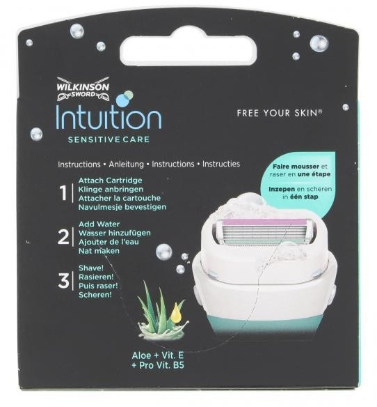 Wilkinson Intuition Sensitive Care recharges (3 unités)