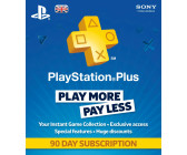 Sony PlayStation Plus Suscripción de 90 Días (UK)