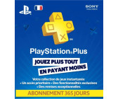 Sony PlayStation Plus Suscripción de 365 Días (FR)