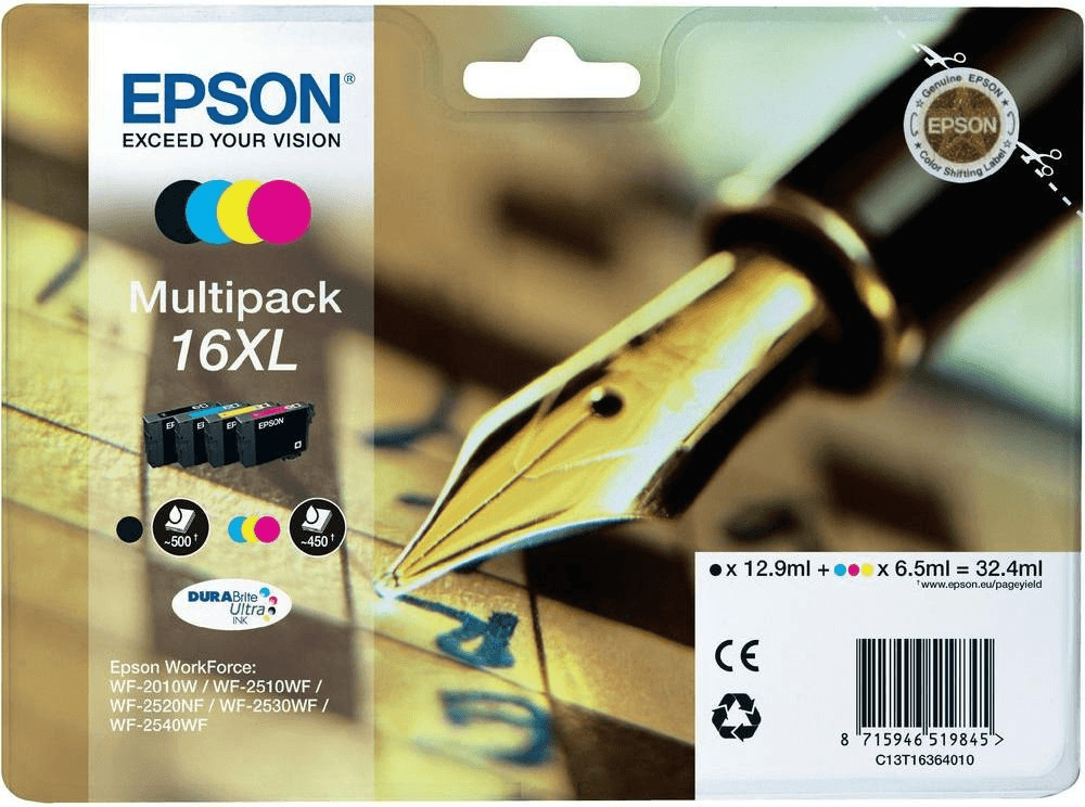 Photos - Ink & Toner Cartridge Epson 16XL Colour 