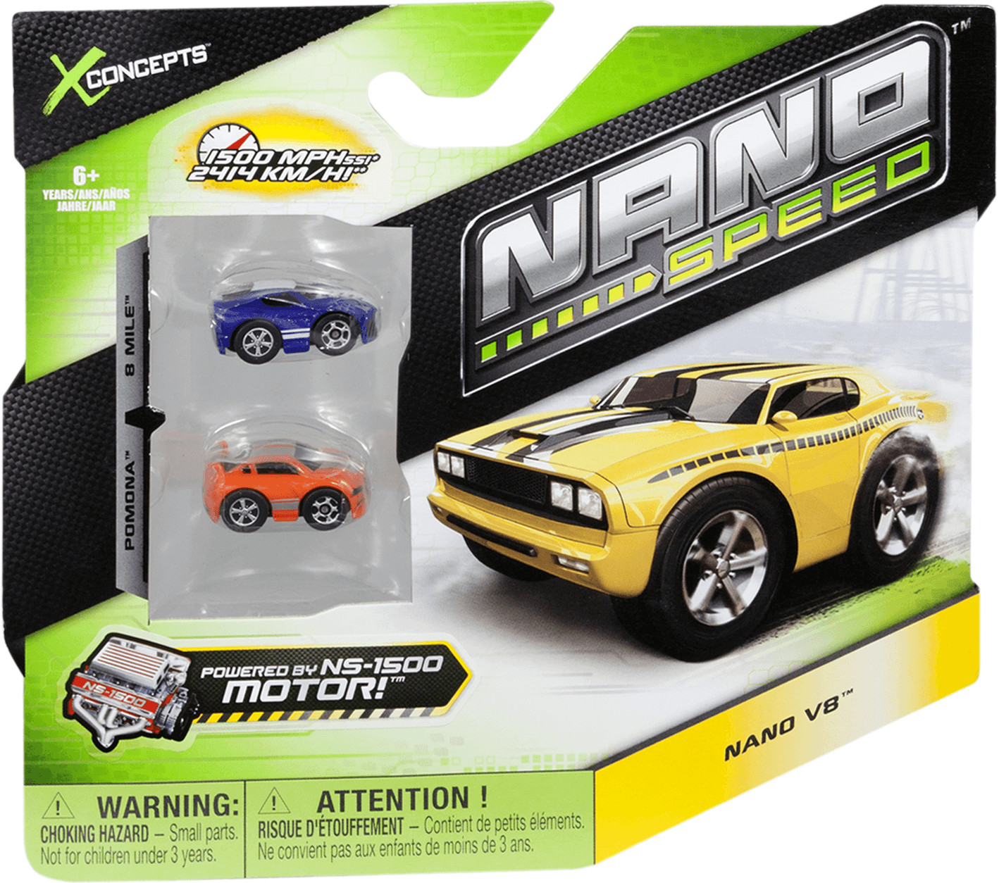 Spin Master Nano Speed - Coffret 2 véhicules