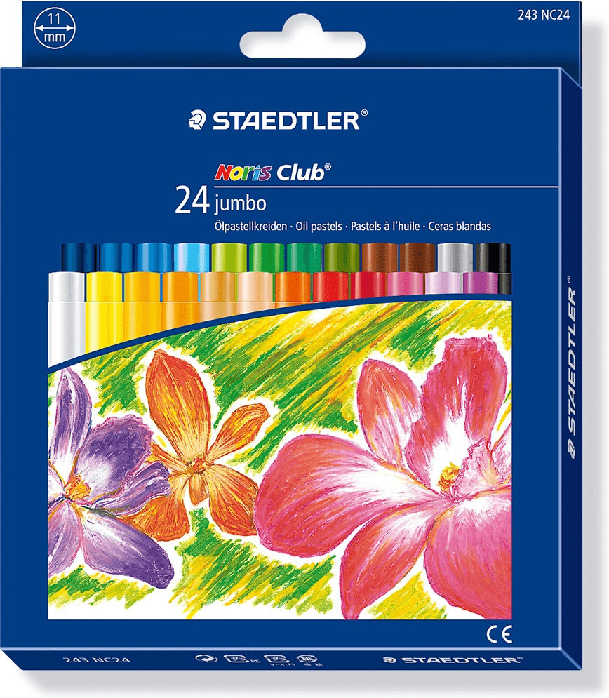 Staedtler Noris Club - Pastel à l'huile Jumbo