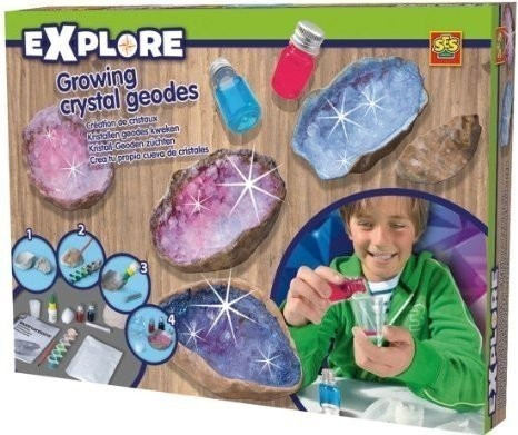 SES Creative Explore - Fabrication de cristaux