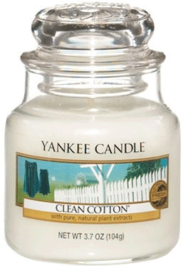Yankee Candle Clean Cotton Petite jarre 104 g