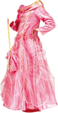 Funny Fashion Costume de princesse Bella Rosa