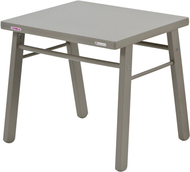Combelle Table basse laquée gris clair (1050)