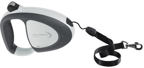 Ferplast Laisse avec enrouleur Flippy Tech Médium