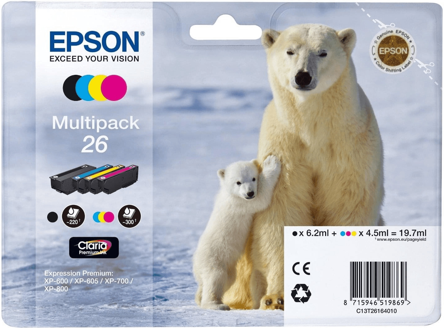 Epson 26 (couleurs)