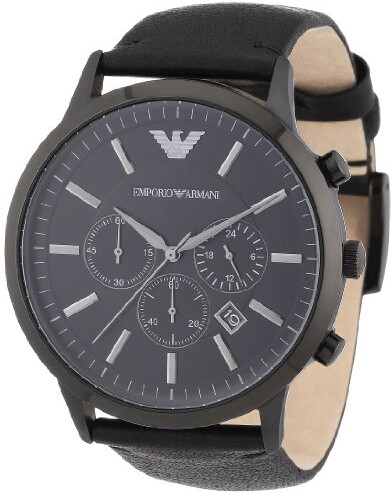 Mens emporio armani deals chronograph watch ar2461