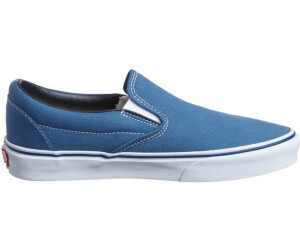 vans classic slip on navy blue