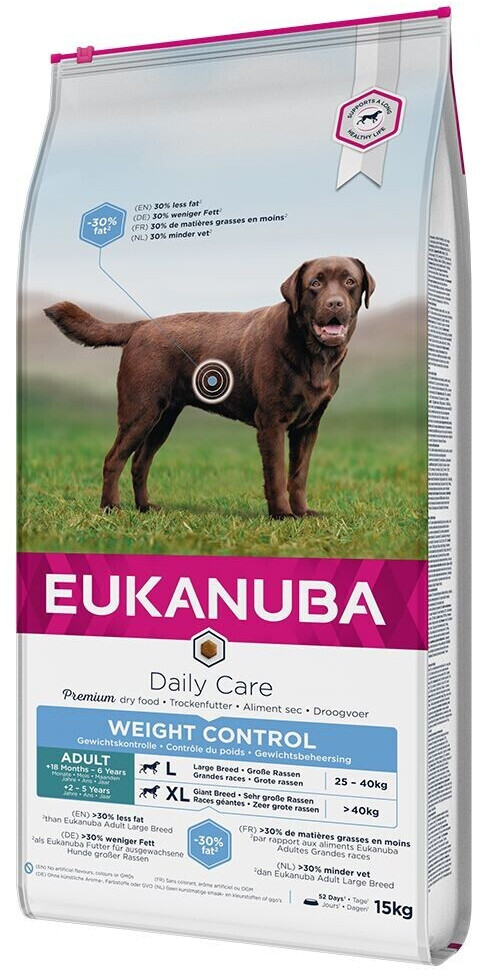Eukanuba Adult Weight Control Large Breed Chicken 15kg