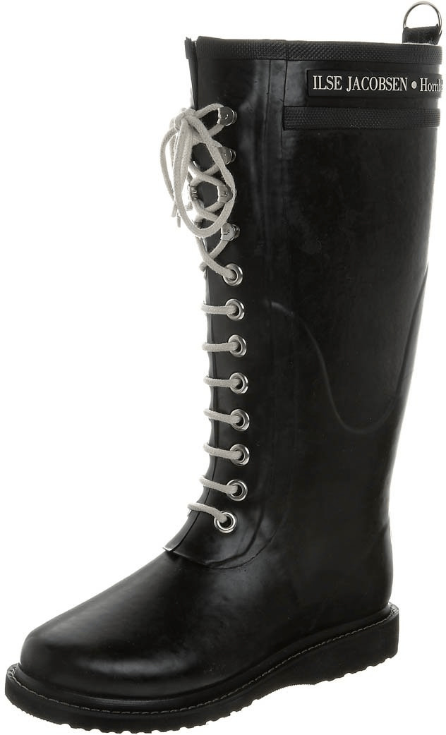 Ilse Jacobsen Rubber Boot Long black