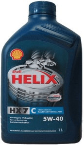 Shell Helix HX7 C 5W-40