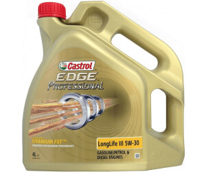 Castrol Edge Professional LL 3 5W-30 a € 16,90 (oggi)