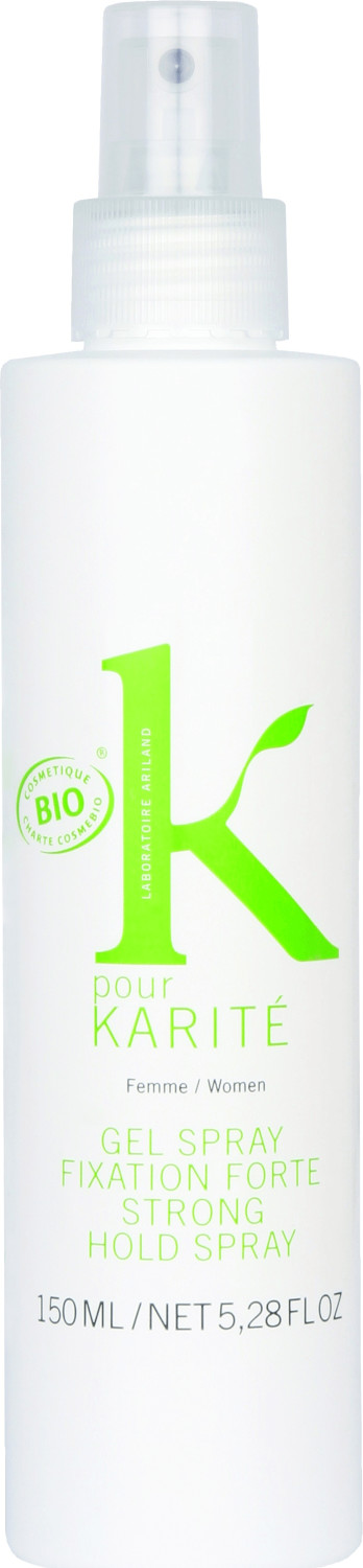 K pour Karité Gel spray fixation forte (150 ml)