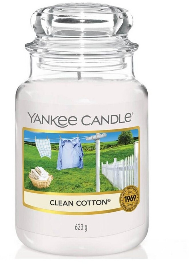 Yankee Candle Clean Cotton Grande jarre 623 g