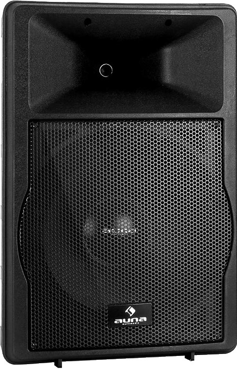 Auna Enceinte 38 cm 1500W ABS equalizer 5 bandes