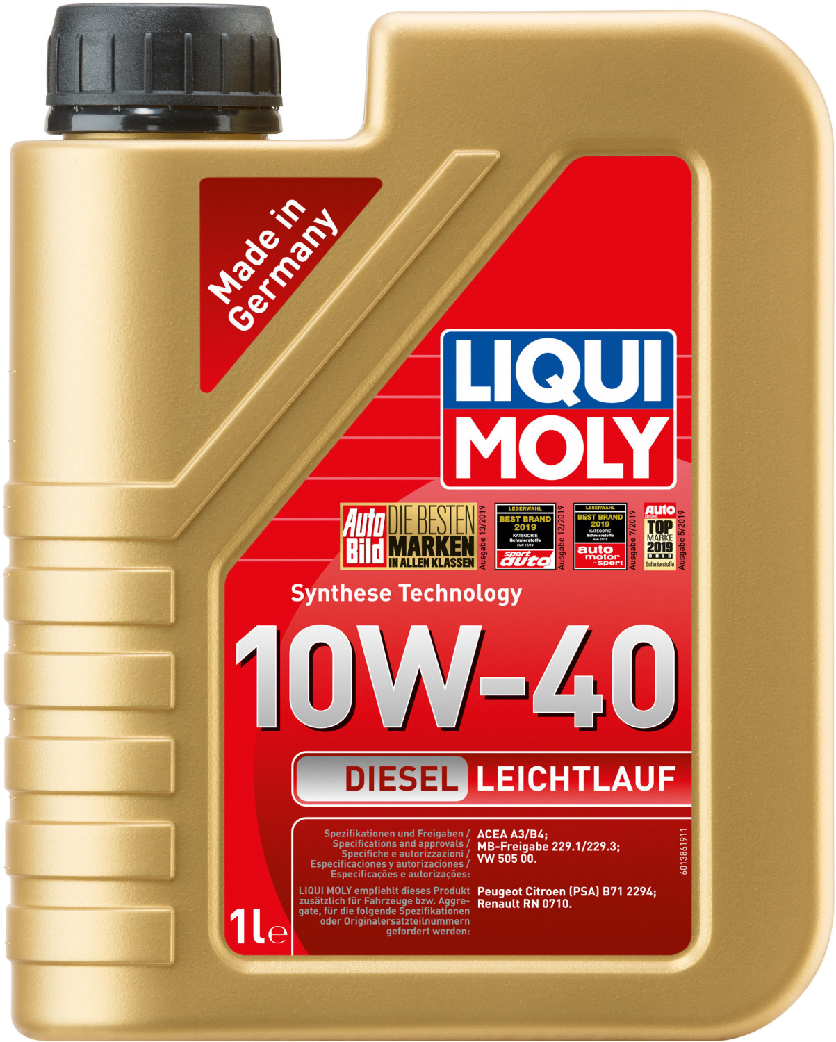 LIQUI MOLY Anti-friction Diesel 10W-40 (1 l)