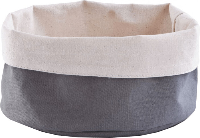 Zeller Sac à pain 20 cm gris