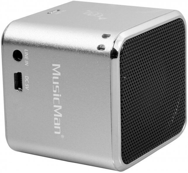 Technaxx MusicMan Mini Wireless Soundstation BT-X2 (argent)