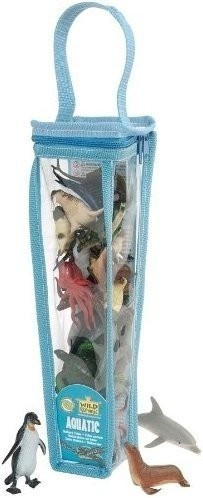 Wild Republic Tubes - Set de jeu animaux marins