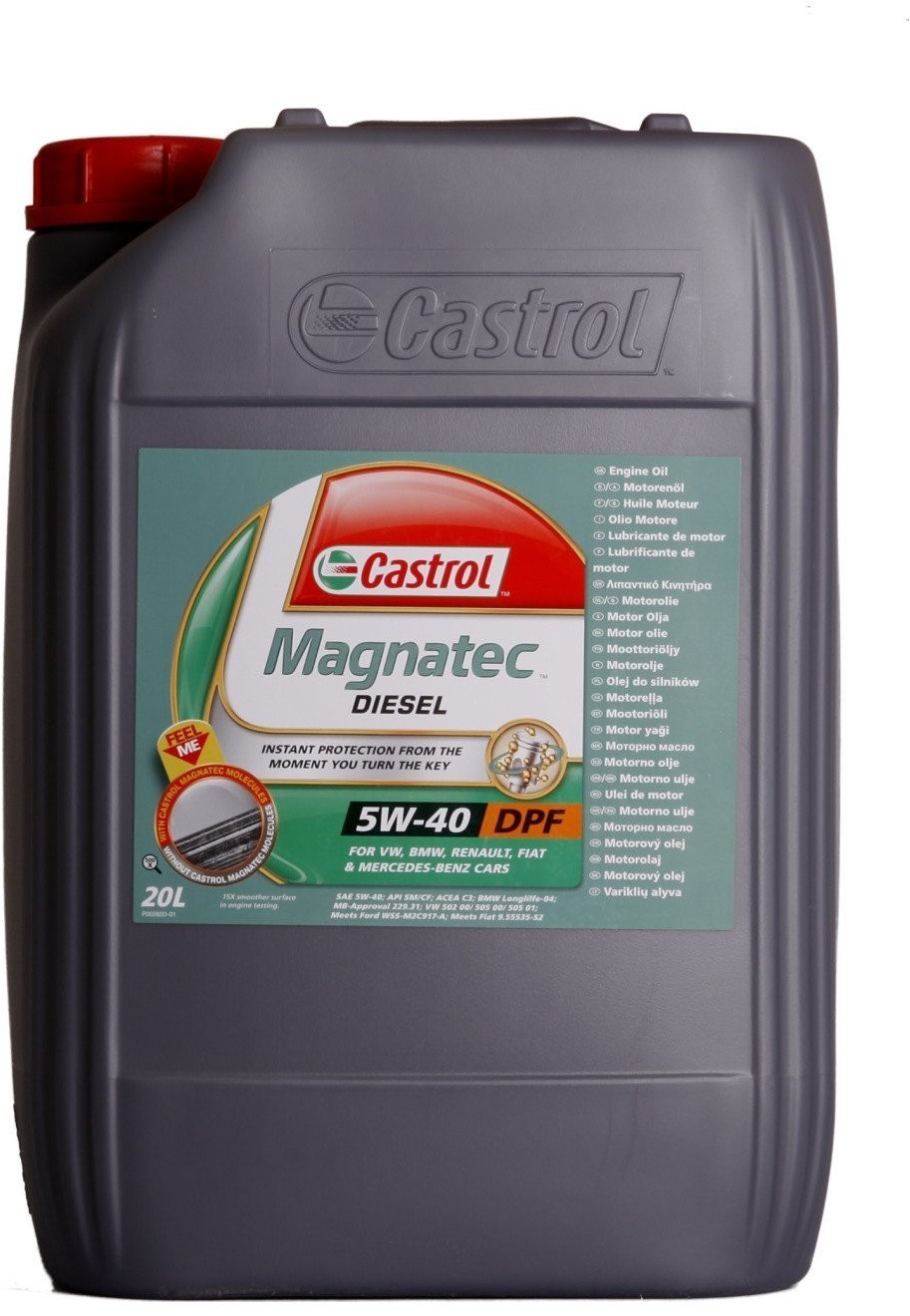 Castrol Magnatec Diesel 5W-40 DPF (20 l)
