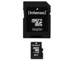 adaptador SD tarjeta de memoria Intenso micro SD Card 4gb class 4 incl adaptador SD tarjeta de memoria Intenso micro SD Card 4gb class 4 incl