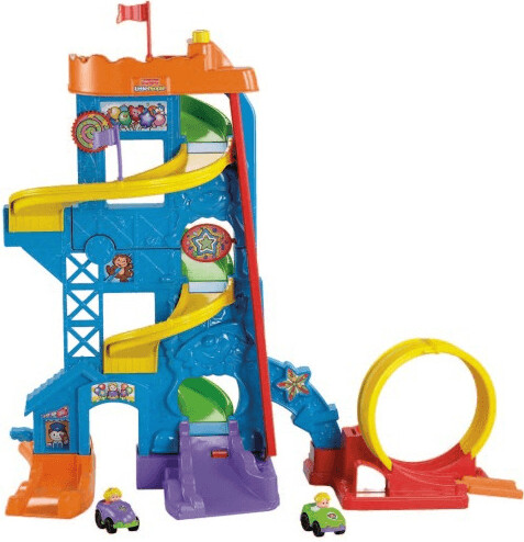 Fisher-Price Little People - Wheelies Loops N Swoops Amusement Park
