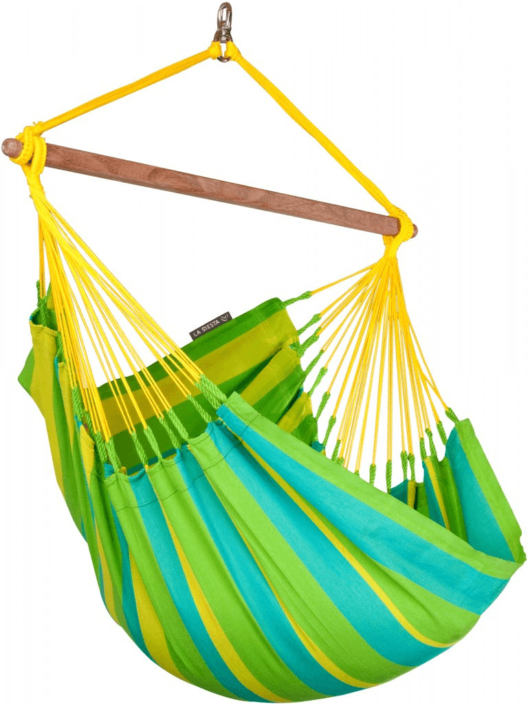 La Siesta Chaise-hamac Basic Sonrisa lime