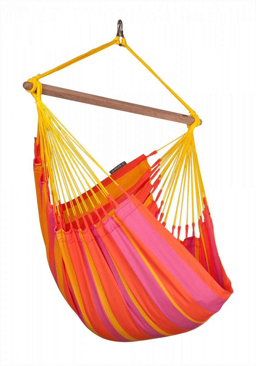 La Siesta Chaise-hamac Basic Sonrisa mandarine