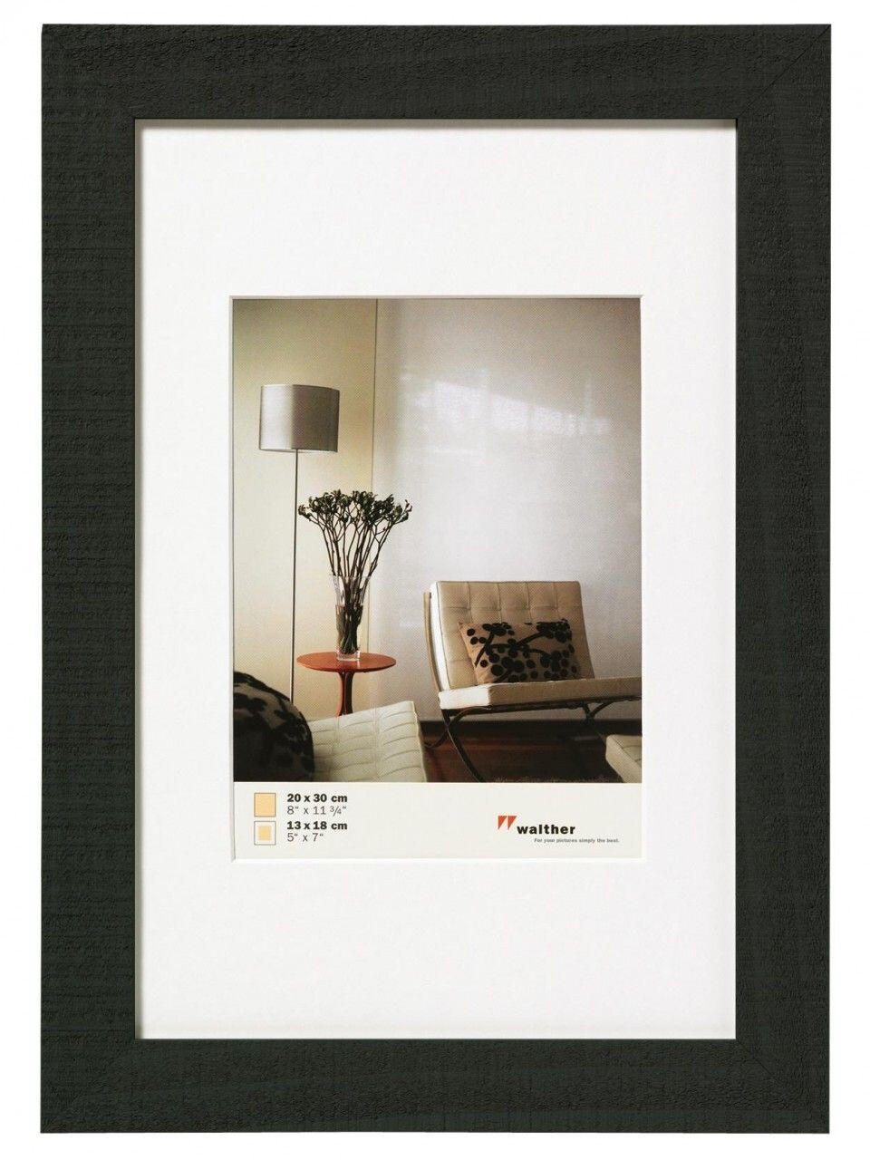 walther design Home 50x70 black