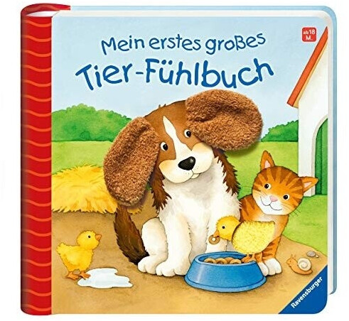 Ravensburger Mein erstes großes Tier-Fühlbuch (allemand)