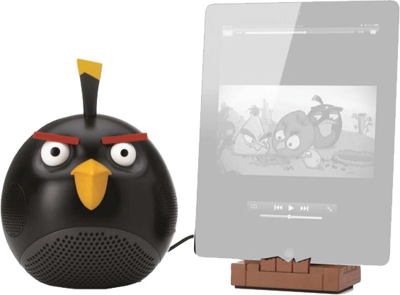 Gear4 Angry Birds Speaker Black Bird