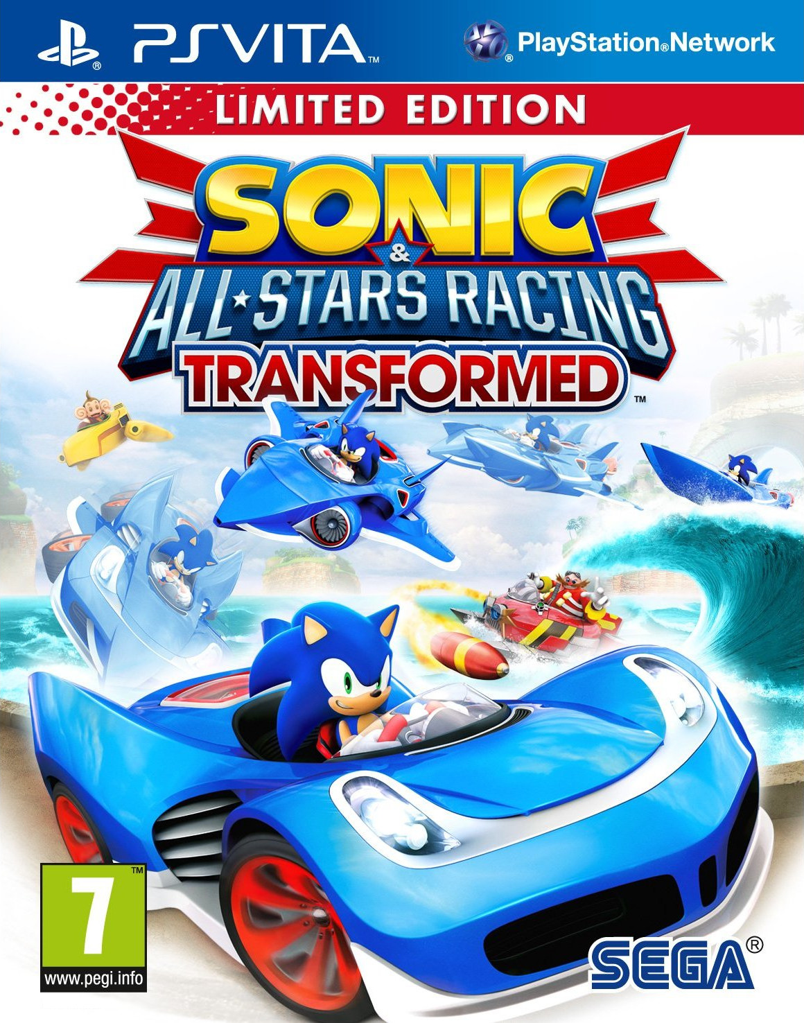 Sonic & All-Stars Racing: Transformed - Édition Limitée (PS Vita)