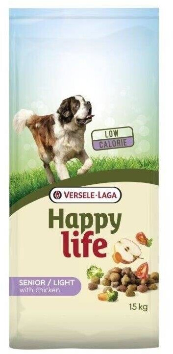 Versele-Laga Happy Life Senior Light Poulet (15 kg)