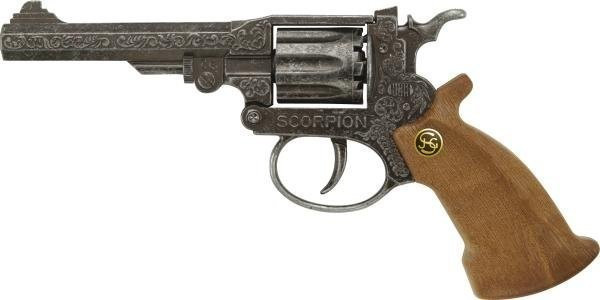 J.G. Schrödel Pistolet en métal et plastique - Scorpion Antik