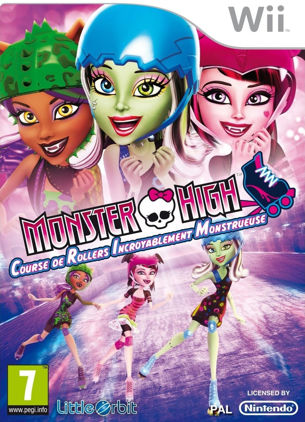 Monster High: Course de Rollers Incroyablement Monstrueuse (Wii)