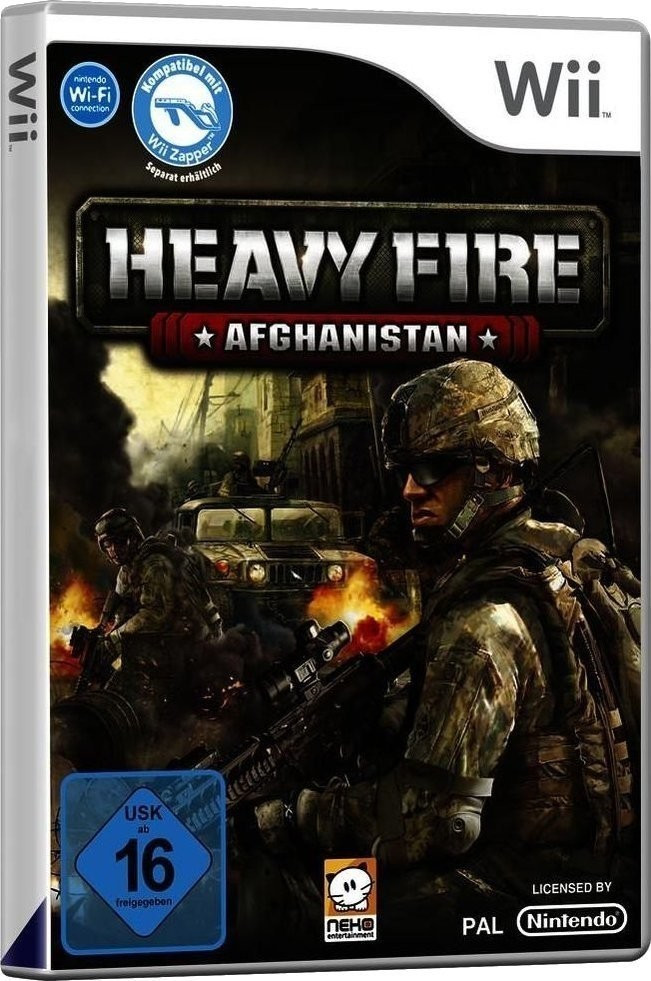 Heavy Fire: Afghanistan + Sniper Gun (Wii)