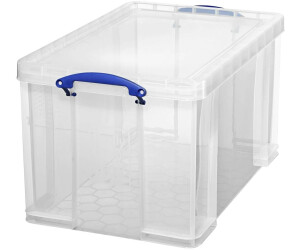 Really Useful Box Aufbewahrungsbox 71 x 38 x 44 cm (B x H x T) 84 l  transparent - Aufbewahrung