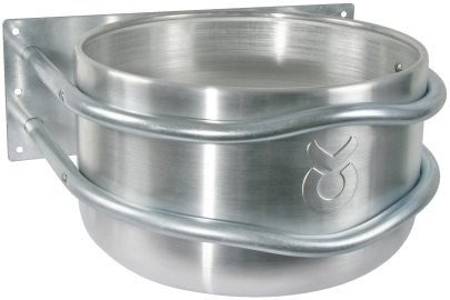 Kerbl Mangeoire ronde en aluminium