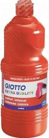 Giotto Peinture Tempera rouge 1 L