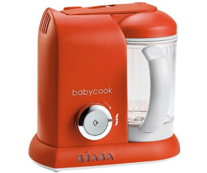 BEABA Cuiseur vapeur - mixeur pour bébé BabyCook® néon pas cher 