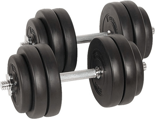 Physionics Set d'haltères courts 30 kg (HSTA02/B)