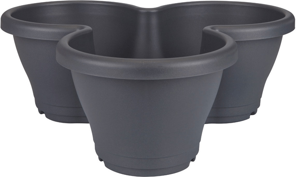 Elho corsica vertical garden medium anthracite