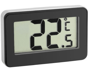 TFA Thermomètre 16,1000 Plastique-Noir 