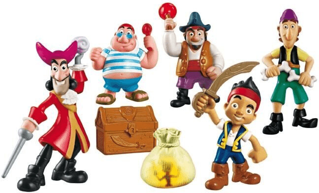 Fisher-Price Jake and the Neverland Pirates Deluxe Adventure Figure Pack