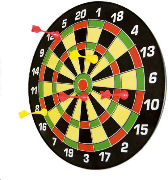 Karella Family Magnet-Dartboard-Set